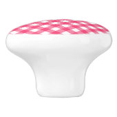 Knob-roze kast van keramische stoffen knop (Zijkant)