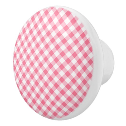 Knob-roze kast van keramische stoffen knop (Rechts)