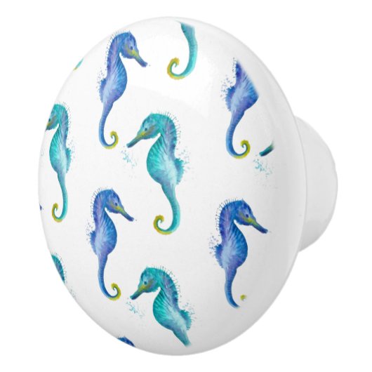 Knob-Seahorse keramische Knob van keramische stof Keramische Knop (Rechts)
