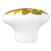 Knob Sunflower Keramische Knop (Zijkant)
