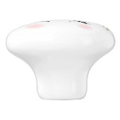 Knob-Unicorn keramische kast Knop (Zijkant)
