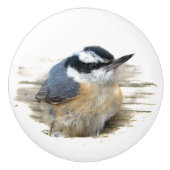 Knob van rode knollen keramische knop (Voorkant)