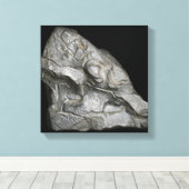 Knobbel silicium canvas afdruk (Insitu (Houten vloer))