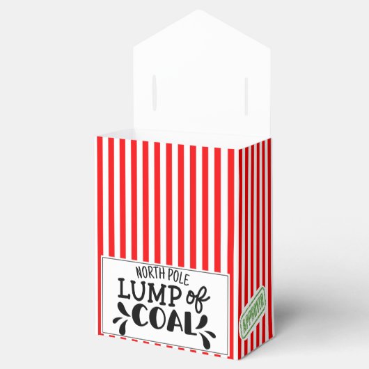 Knobbel van Steenkool grappig Kerstgeheim Kerstfee Bedankdoosjes (Geopend)