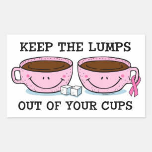 Knobbeltjes uit kopjes Sticker