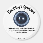 Knobby's SpyCam Forest City Fun Koelkast Magneet (Voorkant)