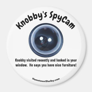 Knobby's SpyCam Fun Koelkast Magneet