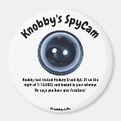 Knobby's SpyCam Hickory Creek Apt. 21 Leuke Koelka Magneet (Voorkant)