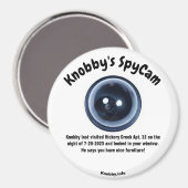 Knobby's SpyCam Hickory Creek Apt. 32 Leuke koelka Magneet (Voorkant / Achterkant)