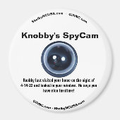 Knobby's SpyCam je thuis Magneet (Voorkant)