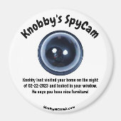Knobby's SpyCam magnet (Voorkant)