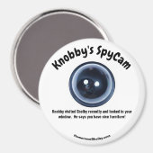 Knobby's SpyCam Shelby Fun Koelkast Magneet (Voorkant / Achterkant)