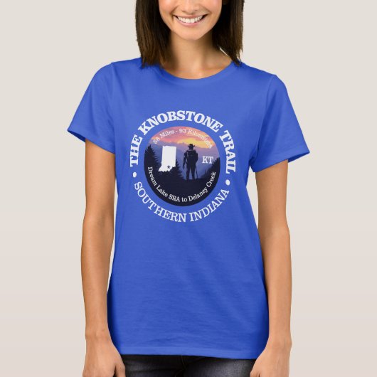Knobstone Trail (rd2) T-shirt (Voorkant)