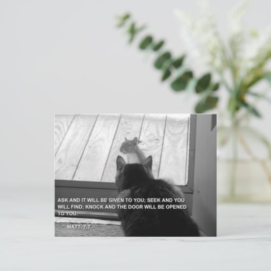 KNOCK BRIEFKAART (Staand voorkant)