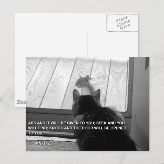 KNOCK BRIEFKAART (Voorkant / Achterkant)