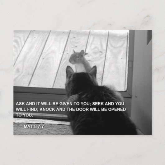 KNOCK BRIEFKAART (Voorkant)