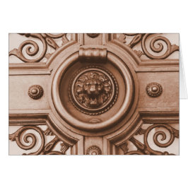 Knock en it will be Open - Scriptkaart