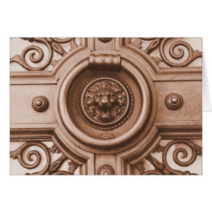 Knock en it will be Open - Scriptkaart