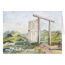 Knock en it worden geopend voor het schilderen van