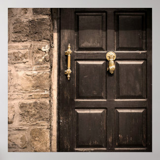 Knock en it wordt geopend poster