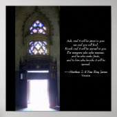 Knock & het zal voor u worden geopend poster (Voorkant)