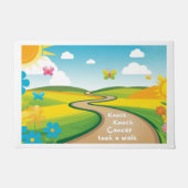 "Knock, Knock" Artsy Doormat Deurmat (Voorkant)