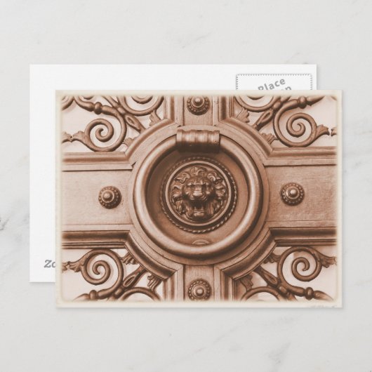 Knock Knock ... Briefkaart (Voorkant / Achterkant)