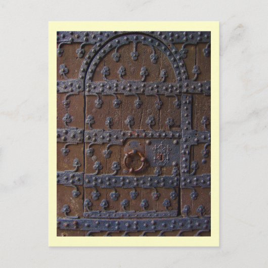 Knock Knock ~ Briefkaart / Uitnodiging (Voorkant)