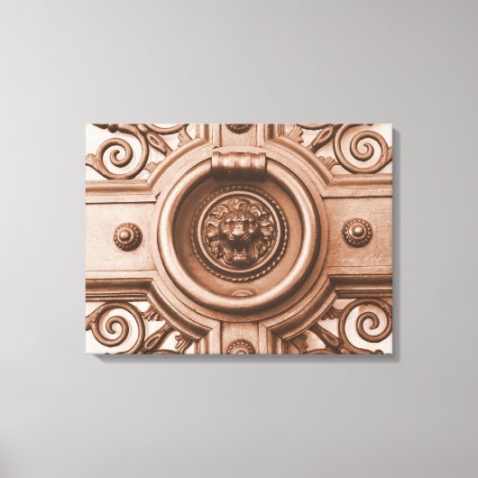 Knock Knock ... Canvas Afdruk (Voorkant)