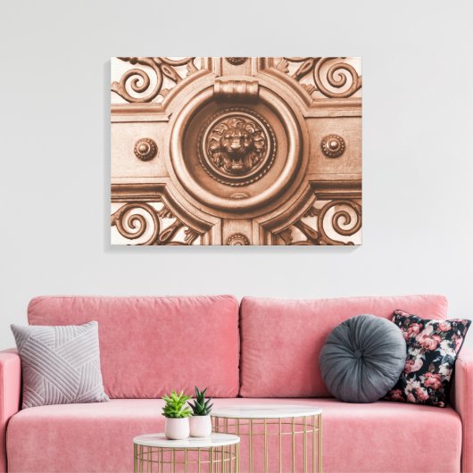 Knock Knock ... Canvas Afdruk (Insitu (Woonkamer))