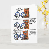 Knock Knock Dishes Uw Verjaardag Cadeau Kaart (Gele Bloem)