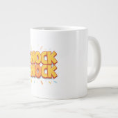 Knock knock  grote koffiekop (Voorkant rechts)