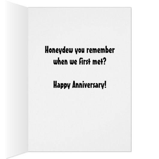 Knock Knock Honeydew Cute Jubileum (Binnen (Rechts))