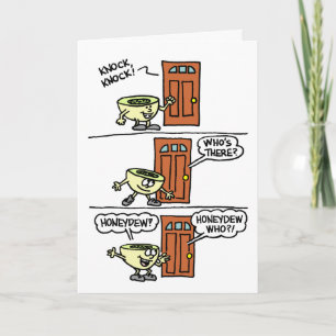 Knock Knock Honeydew Schattig 10-jarig jubileum Kaart