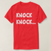 Knock Knock Joke T-shirt (Design voorkant)