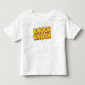 Knock knock kinder shirts (Voorkant)
