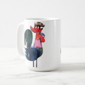 Knock Knock mok (dubbelzijdig) (Voorkant links)