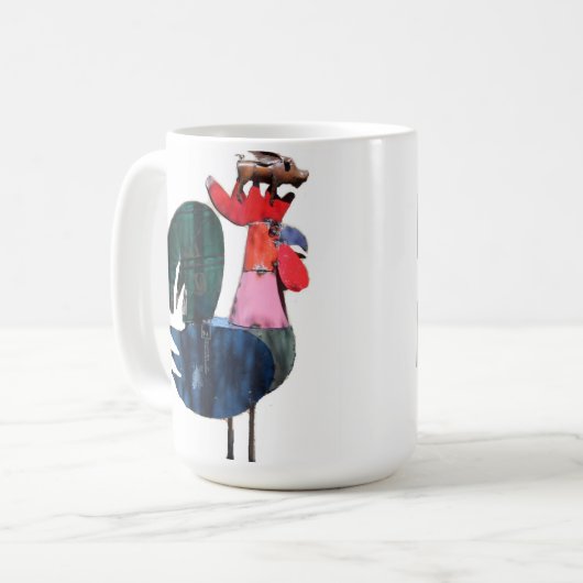 Knock Knock mok (dubbelzijdig) (Voorkant links)