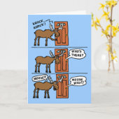 Knock Knock Moose Je mist je Kaart (Gele Bloem)