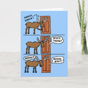 Knock Knock Moose Je mist je Kaart