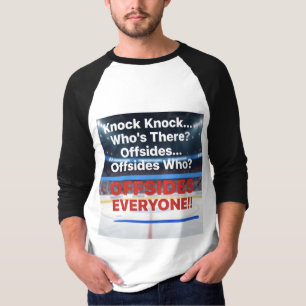 Knock Knock Offsides Hockey T-shirt
