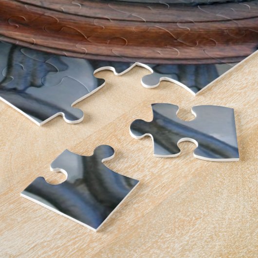 Knock Knock - Old Quarter Barcelona door Puzzle Legpuzzel (Zijkant)