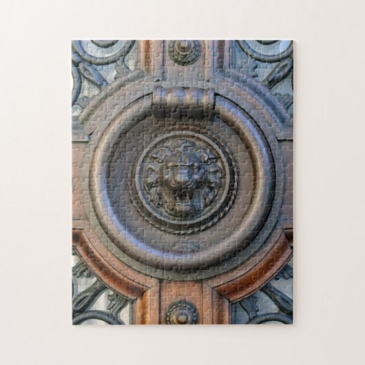 Knock Knock - Old Quarter Barcelona door Puzzle Legpuzzel (Verticaal)