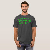 Knock Knock Race Condition Wiens er Coder Fun T-shirt (Voorkant volledig)