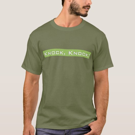 Knock Knock T-shirt (Voorkant)
