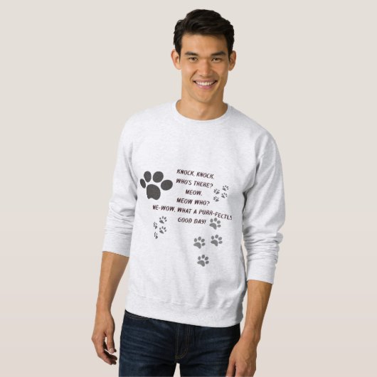 Knock knock trui (Voorkant volledig)