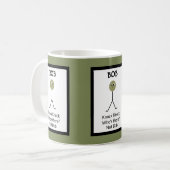 Knock Knock - Wie is er - niet Bob Koffiemok (Voorkant links)