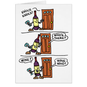 Knock Knock Wine niet gevierd Jubileum