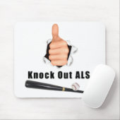 Knock Out ALS Mousepad Muismat (Met muis)