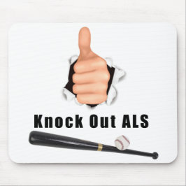 Knock Out ALS Mousepad Muismat